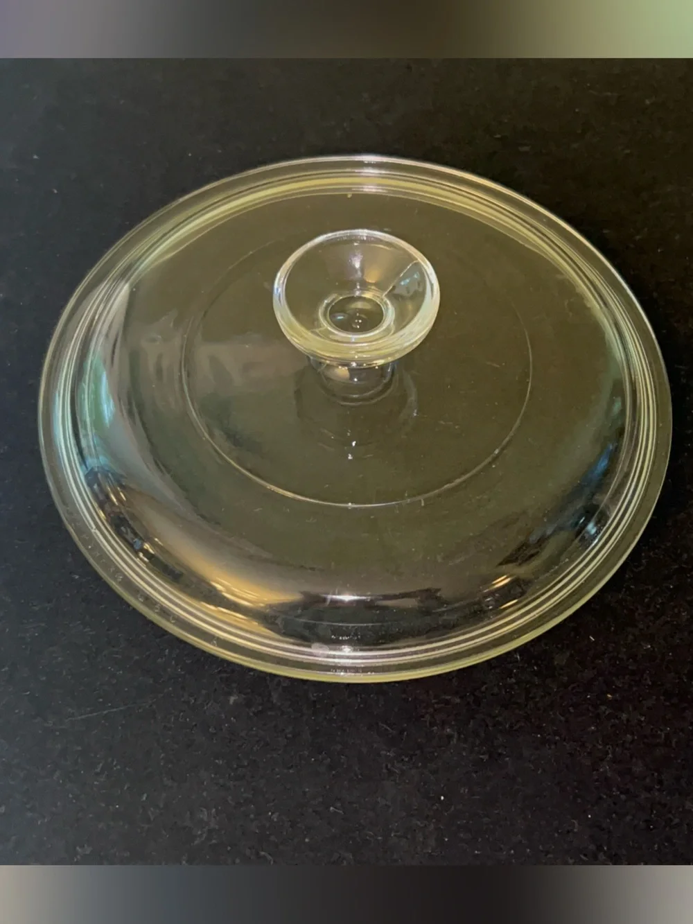 Vintage 1.5 Quart Round Pyrex / CorningWare Replacement Glass Lid Stamped G5C